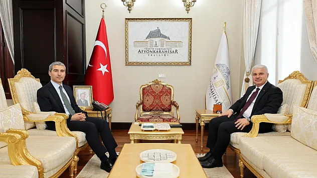 Vali Aktaş, Vali Akın İle Görüştü