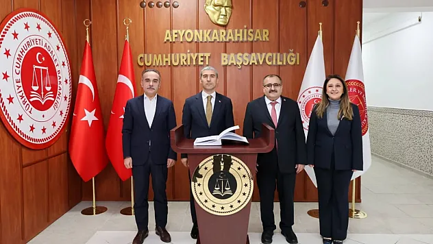 Vali Aktaş, Yargı Mensuplarını Ziyaret Etti