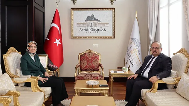 Vali Canbolat'tan, Vali Yiğitbaşı'na Ziyaret