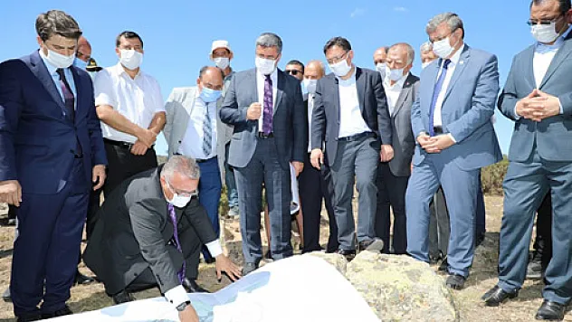 Vali Çiçek, turizm projesi için düğmeye bastı