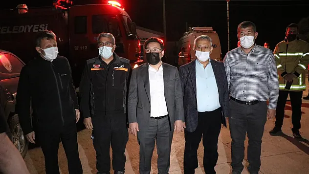 Vali Çiçek: Yangın 170 dönüm arazide etkili oldu