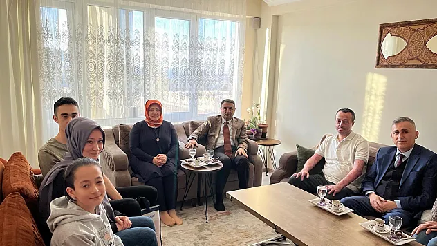 Vali Işın’dan Yangın Zedelere  ‘Geçmiş Olsun’ Ziyareti