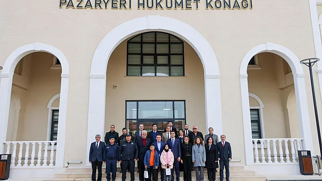Vali Sözer'den Dönem Birincisi Kaymakam Kara'ya Ziyaret