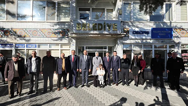 Vali Yiğitbaşı, Bayat'ta Temaslarda Bulundu