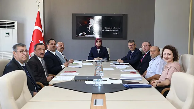 Vali Yiğitbaşı, İl Encümen Toplantısına Başkanlık etti