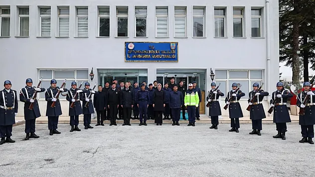 Vali Yiğitbaşı, Jandarma Teşkilatı İle Vedalaştı