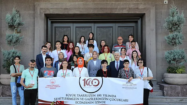 Vali Yiğitbaşı  şehit ve gazi çocuklarını ağırladı