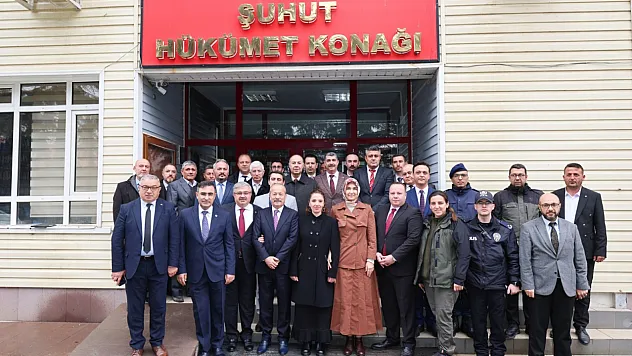 Vali Yiğitbaşı Şuhut'ta Sahaya İndi: Talepler Dinlendi, Talimatlar Verildi