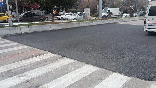 Vatandaşın Sesine Kulak Verildi… Yaya Geçidi Üzerine Asfalt