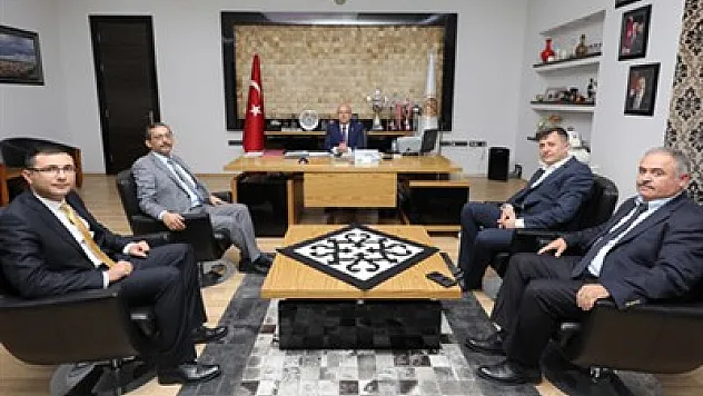 Veteriner Hekimleri Odası'ndan Çoban'a ziyaret