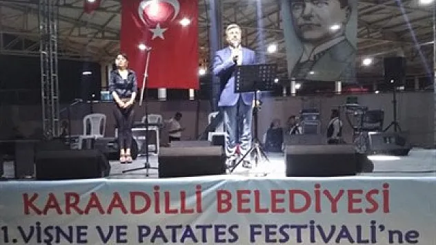 Vişne ve Patates Festivali düzenlendi