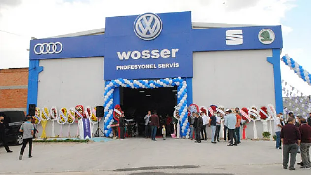 Wosser profesyonel servisi hizmete girdi