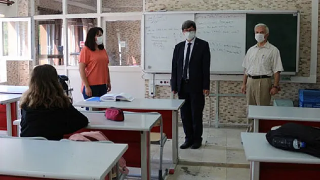 Yalçın, hijyen denetiminde bulundu