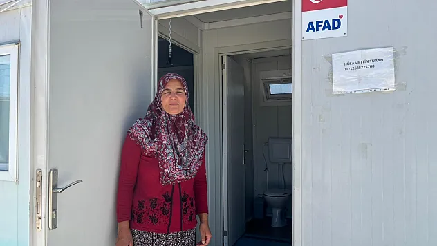 Yangın Sonrası Kurulan Konteynır Kentte Rahat Ve Güvenli Hayat