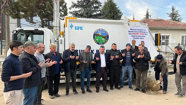 Yeni Araç İçin Bakan Kurum ve Milletvekili Taytak'a Teşekkür