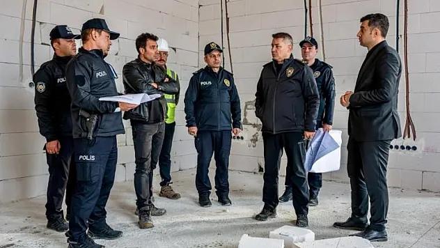 Yeni İl Emniyet Müdürlüğü Binasında Sona Yaklaşıldı