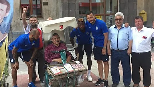 Yeni Jetler'den Çıracı Mahmut'a ziyaret