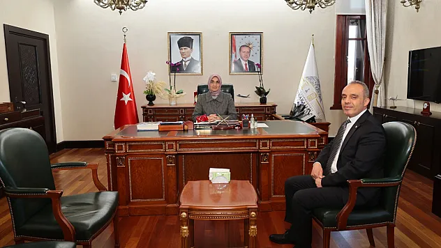 Yeni Müdür'den İlk Ziyaret Vali Yiğitbaşı'na