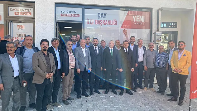 Yeni Parti Afyon'da İlk Kongresini Yaptı