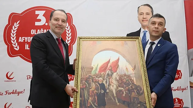 Yeniden Refah Partisi Lideri Erbakan, Afyon'a Geliyor