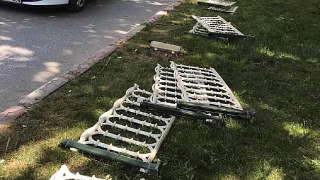 Yeşilyol'da yeşile set çekiliyor'