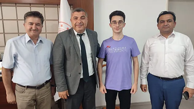 YKS birincisi  fakültesine uğurlandı