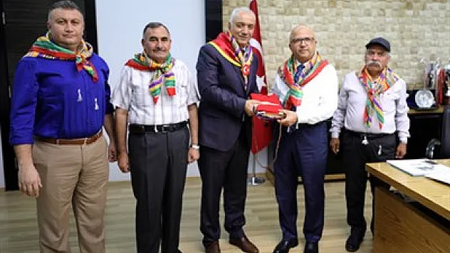 Yörük Türkmen Birliği Genel Başkanından Çoban’a ziyaret