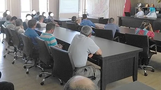 Yükümlülere 'Obezite ve Diyabet' anlatıldı