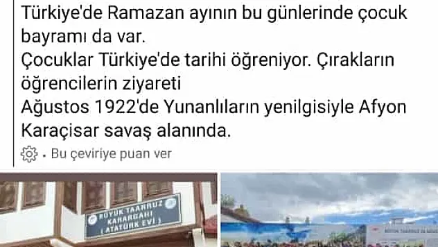 Yunan basını “Afyon’daki turlardan rahatsızız” diyor