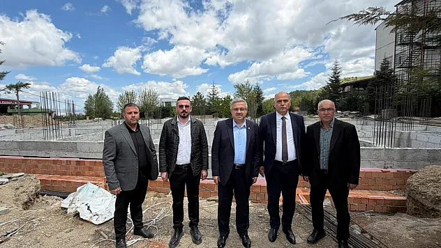 Yurdunuseven, Erkmen'de Sağlık Ocağı İnşaatını İnceledi
