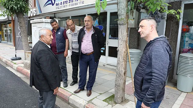 Zeybek, Milli Birlik Caddesi'ni inceledi