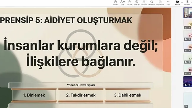 AFSÜ Akademisyenleri Z Kuşağını Anlamak İçin Eğitime Katıldı