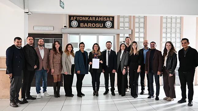 Afyonkarahisar Baro Başkanı Göktürk Mazbatasını Aldı
