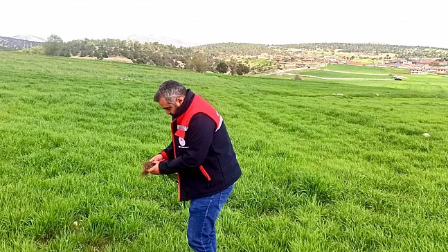 Bayat İlçesinde Arazi Kontrolleri Yapıldı