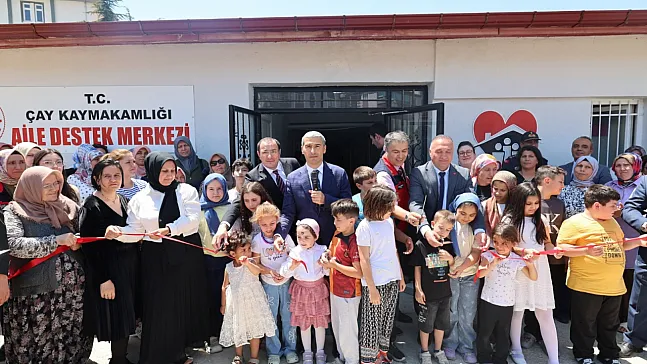 Çay'da Aile Destek Merkezi Hizmete Açıldı