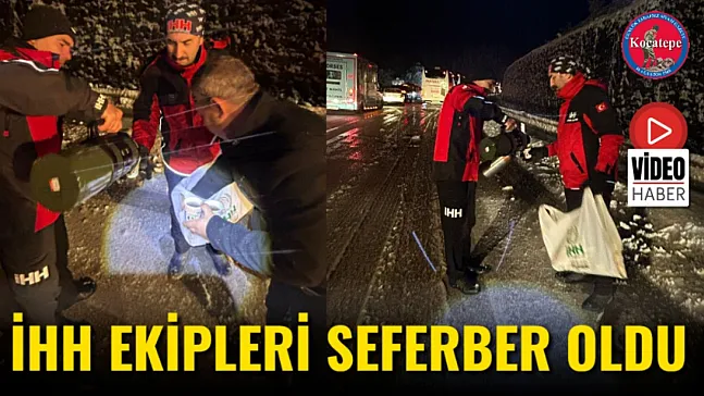 İHH Ekipleri Seferber Oldu