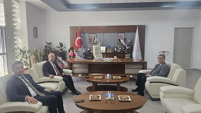 Milletvekili Taytak, Müdür Altınkaynak'a Hayırlı Olsun Dedi