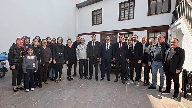 Milletvekili Yurdunuseven, Komşu İl Uşak'ta Temaslarda Bulundu