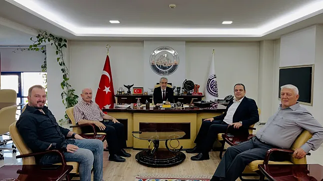 Önder Artuk'tan Cengiz Üstün'e Hayırlı Olsun Ziyareti