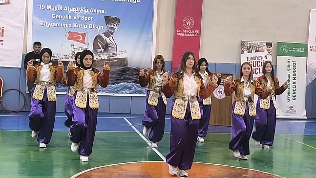 Şuhut'ta 19 Mayıs Coşkusu