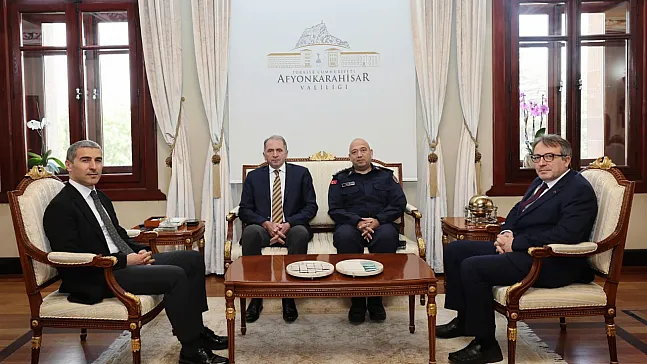 Vali Aktaş, Uşak'tan Gelen Konukları Kabul Etti