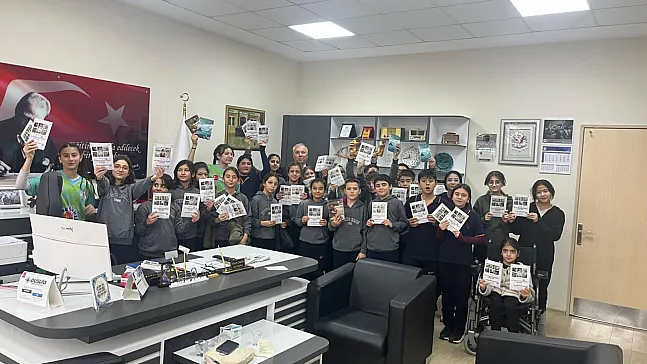 Yunus Emre Ortaokulu Öğrenicilerinden Örnek Çalışma