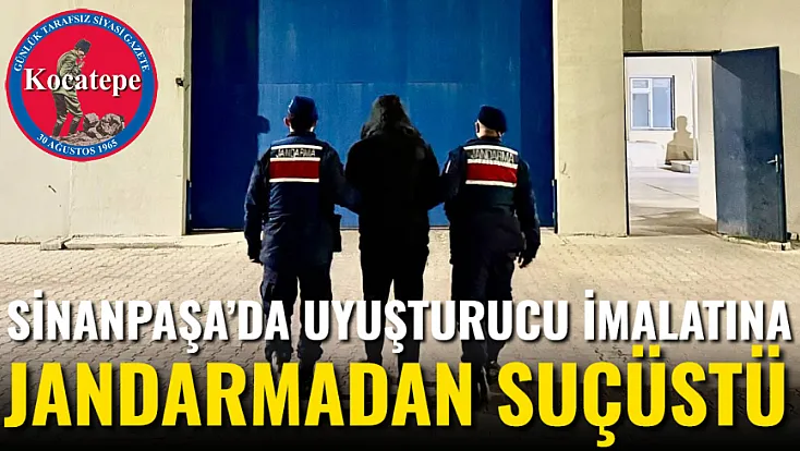 Sinanpaşa’da Uyuşturucu İmalatına Jandarmadan Suçüstü