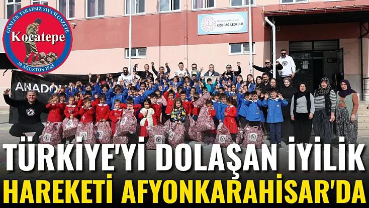 Türkiye'yi Dolaşan İyilik Hareketi Afyon'da