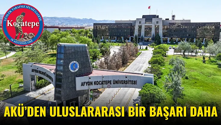 AKÜ’den Uluslararası Bir Başarı Daha