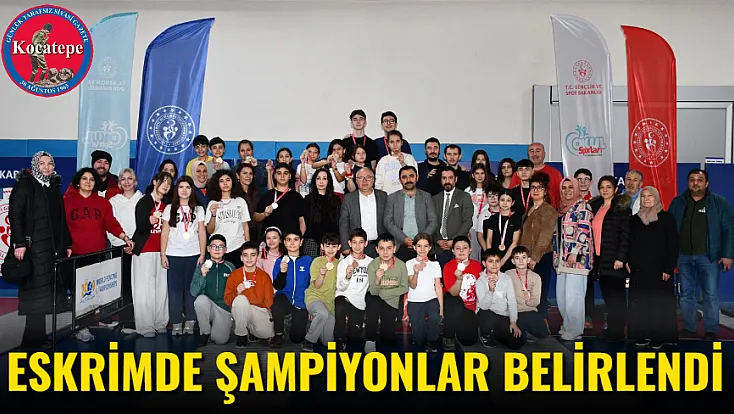 Eskrimde Şampiyonlar Belirlendi