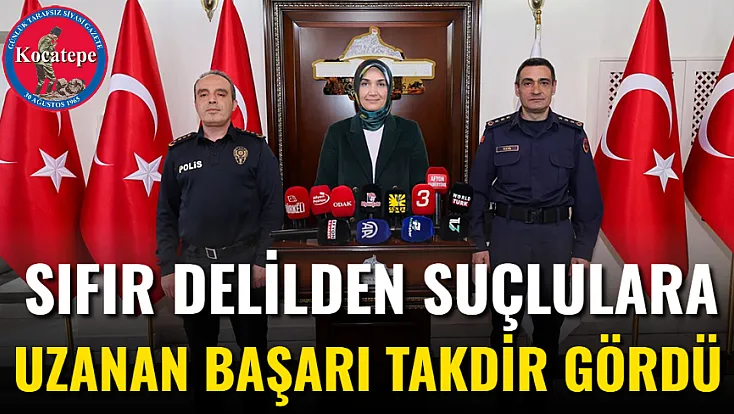 Sıfır Delilden Suçlulara Uzanan Başarı Takdir Gördü