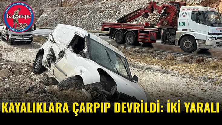 Kayalıklara Çarpıp Devrildi: İki Yaralı