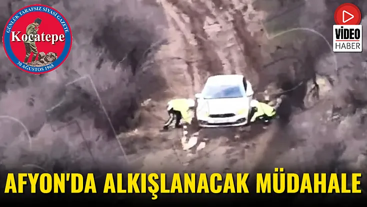 Afyon'da Alkışlanacak Müdahale