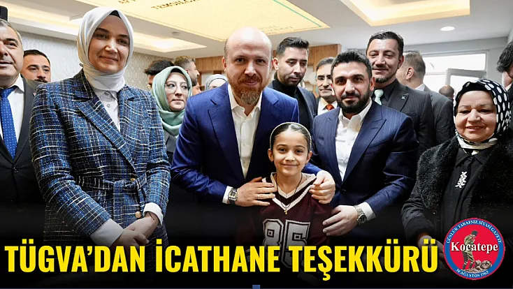 TÜGVA’dan İcathane Teşekkürü